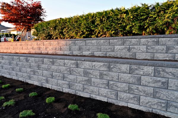 Concrete Retaining Wall Installation in Winston Salem