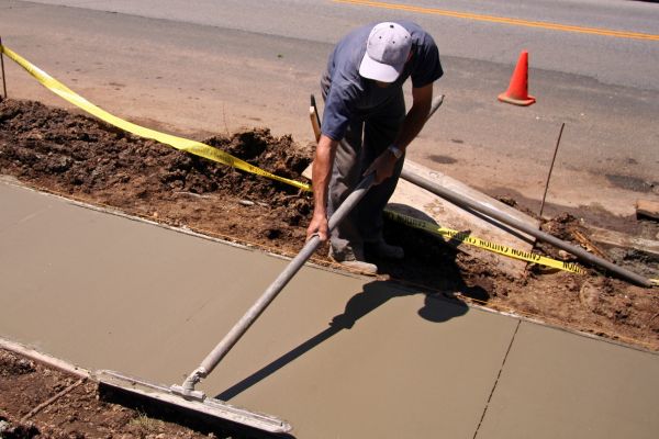 Sidewalk Cementing in Winston Salem
