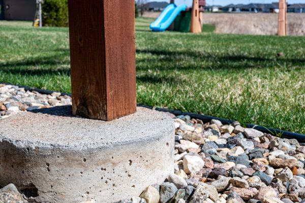 Deck Footing Installation in Winston Salem