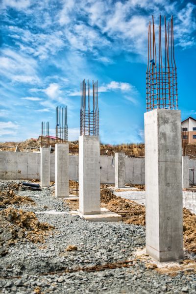 Concrete Footer Pouring in Winston Salem