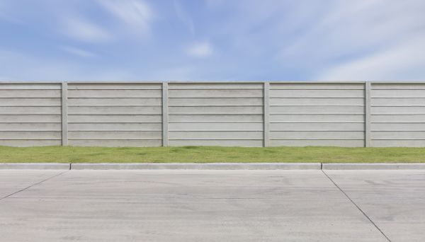 Concrete Fence Installation in Winston Salem