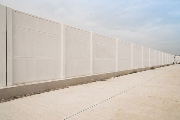 Concrete Fence Construction in Winston Salem