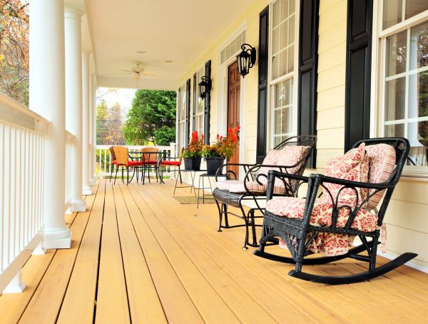 Front Porch Renovation in Winston Salem