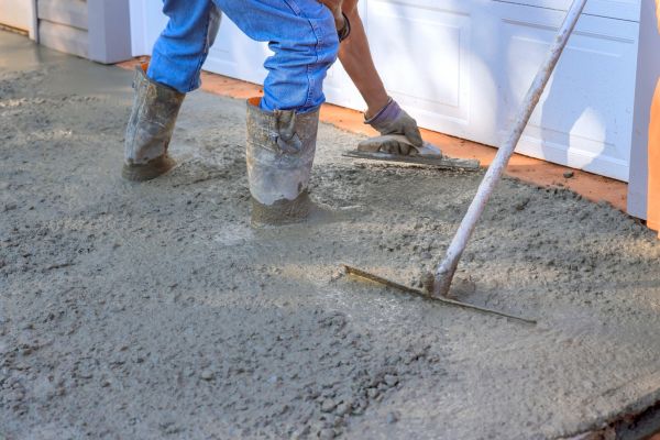 Driveway Slab Construction in Winston Salem