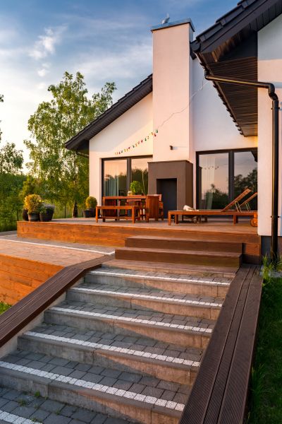 Patio Steps Replacement in Winston Salem