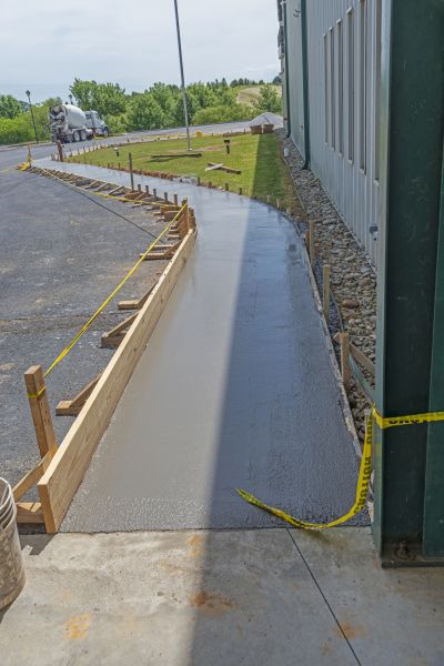 Concrete Sidewalk Paving in Winston Salem