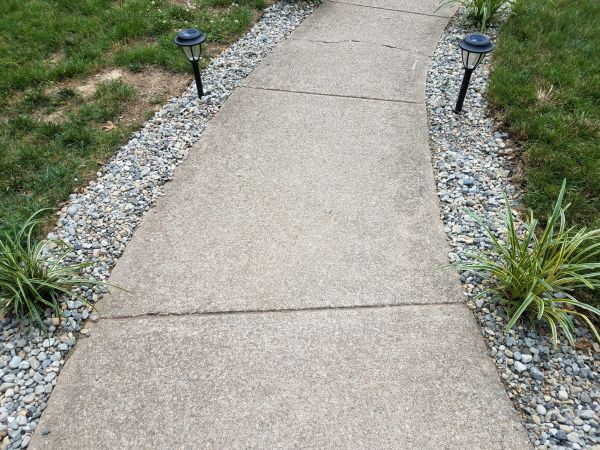 Cement Path Construction in Winston Salem