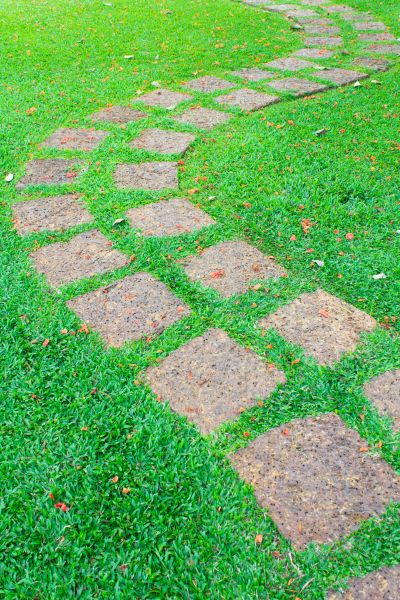 Backyard Pathway Construction in Winston Salem