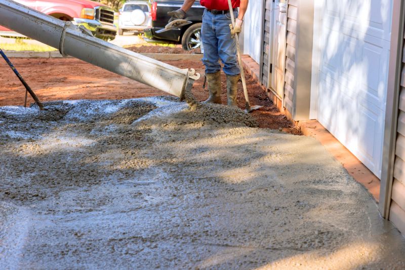 Concrete Driveway in Progress
