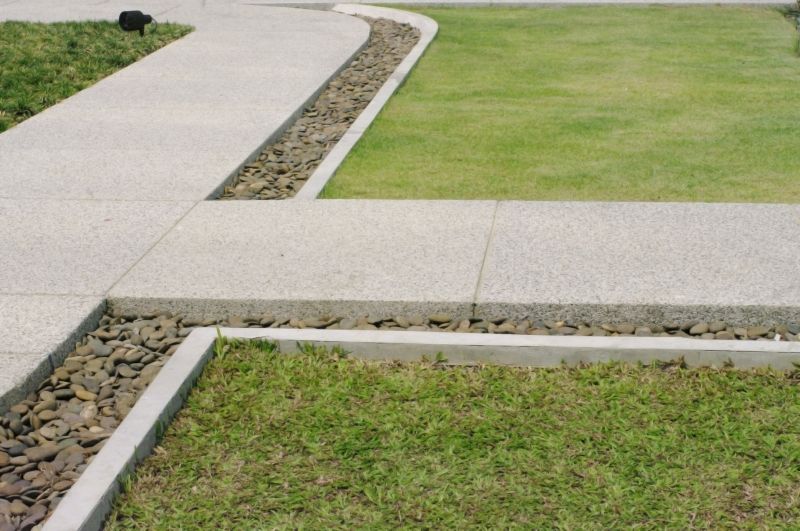 Concrete Edging Installation detail